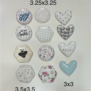 Assorted Decorative Trinket Dishes